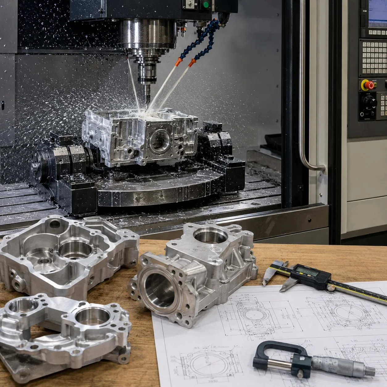 CNC Machining example part