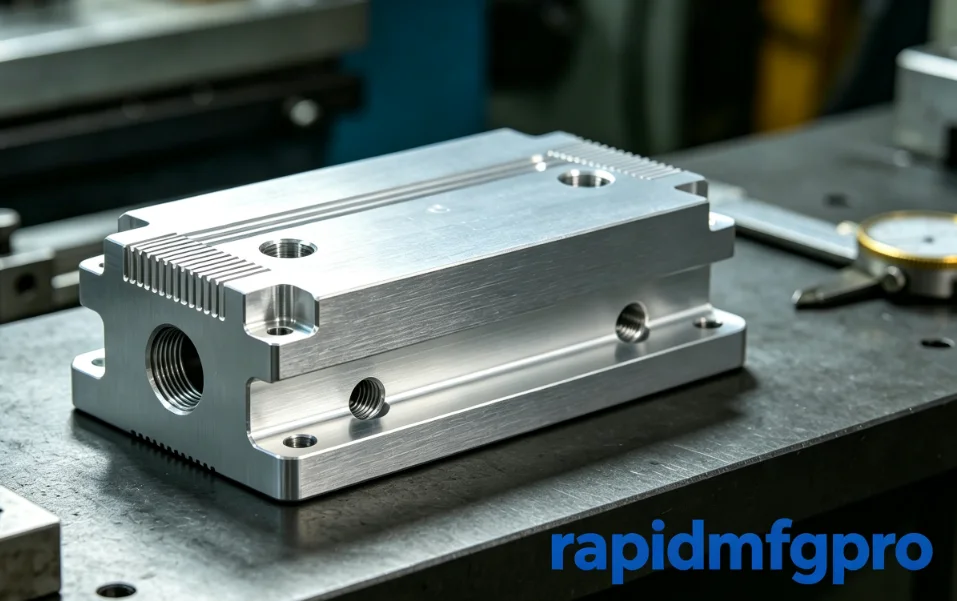 Low-volume CNC parts compared with an automated mass-production line