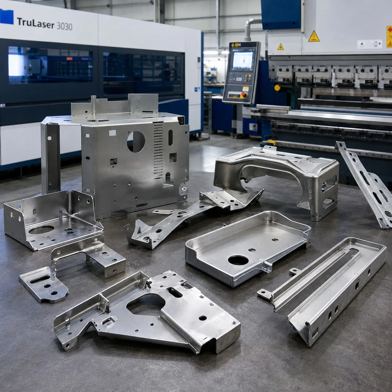 Sheet Metal Fabrication example part