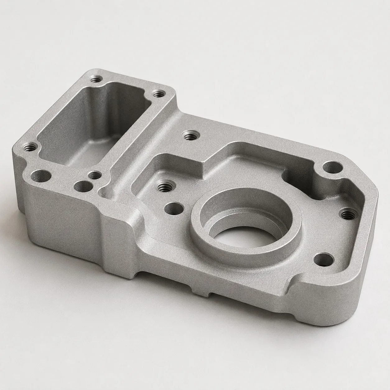 Sand blasted finish